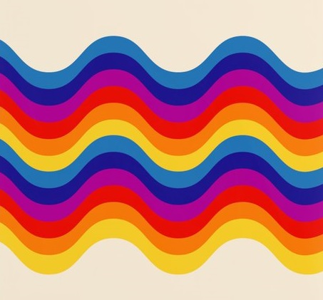 wavy-retro-rainbow1997435-posters
