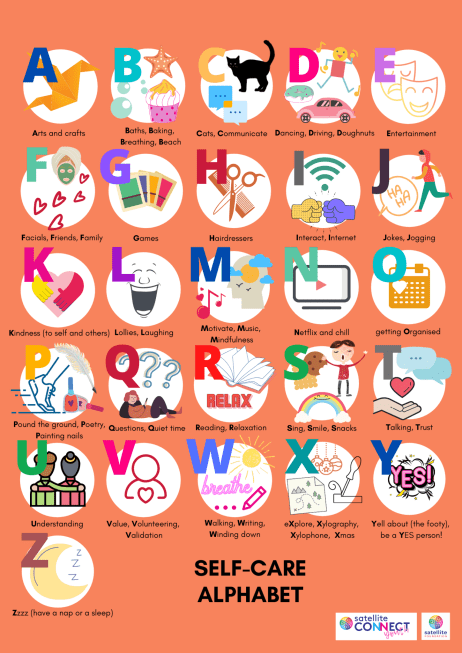 Self-care-alphabet
